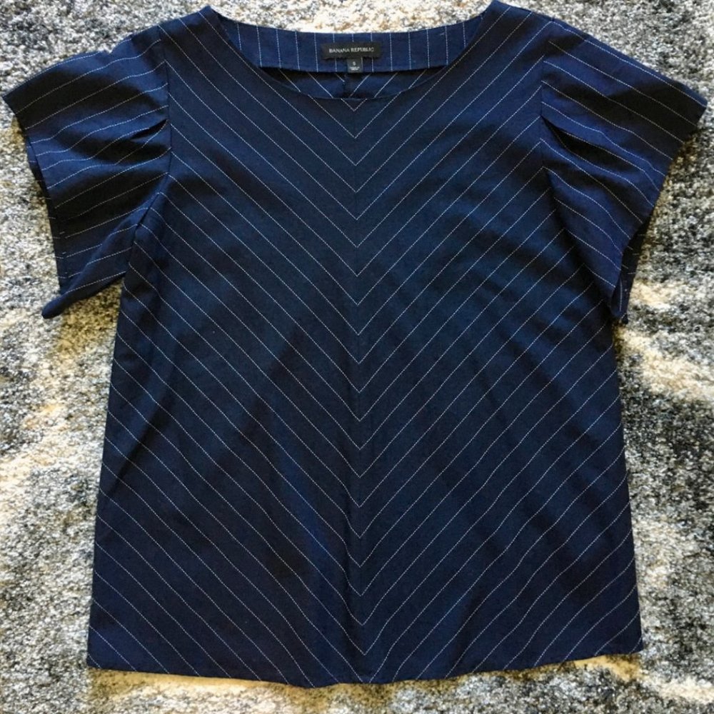 Banana Republic Navy Top